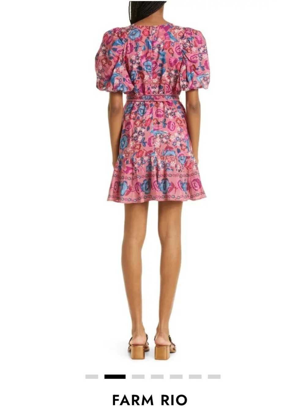 FARM Rio Mini Dress size Small GORGEOUS - Picture 9 of 9